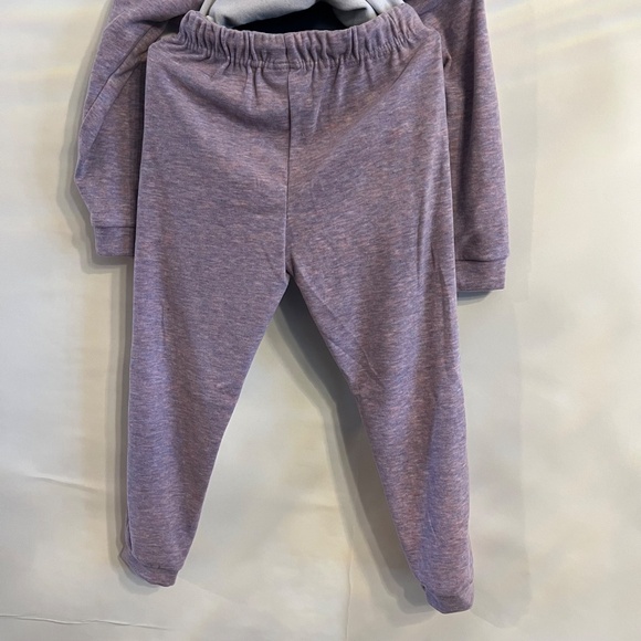 ANDY & EVAN GIRLS 2 PIECE SET JACKET WITH 1/4 ZIP & PANT SIZE 6 PURPLE - Picture 6 of 9